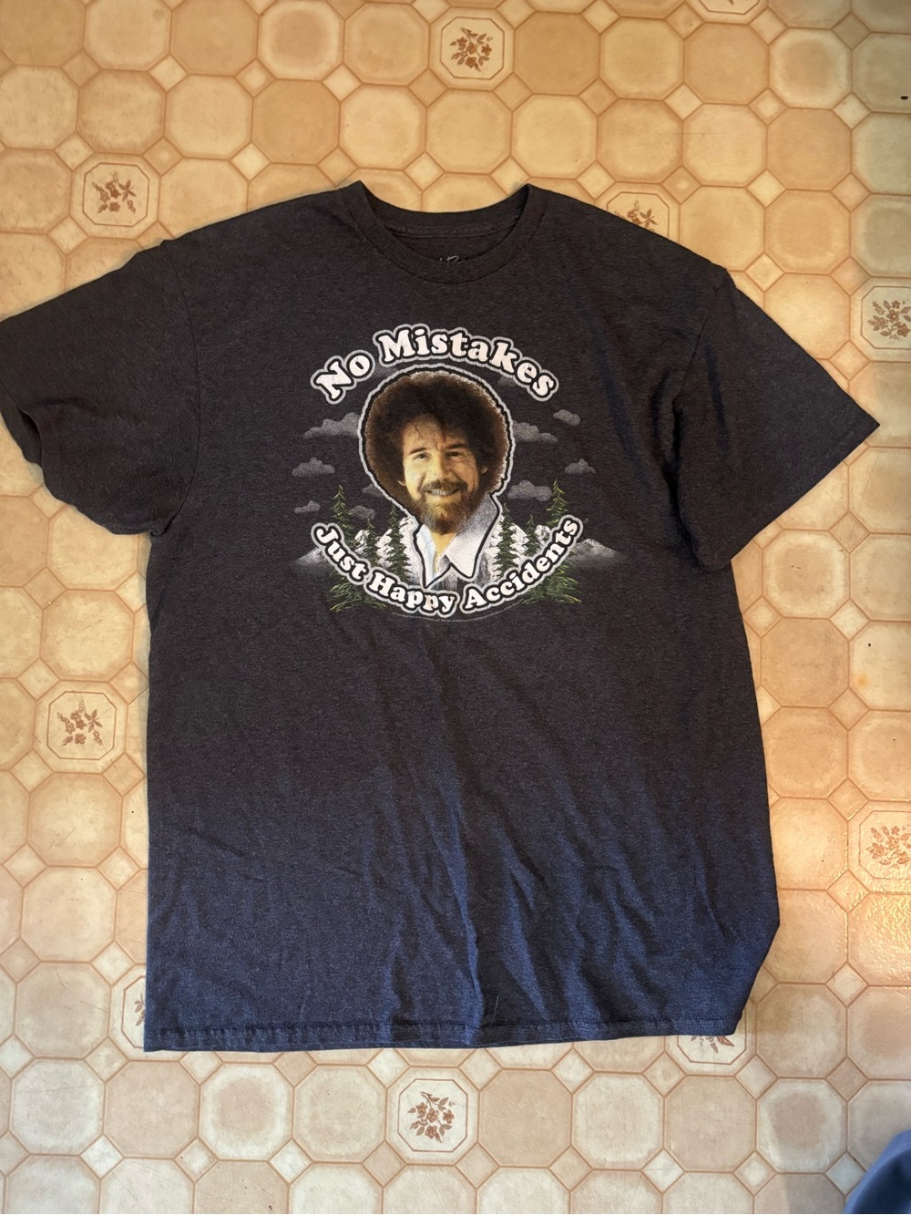 No Mistakes Graphic Tee - Dark Gray